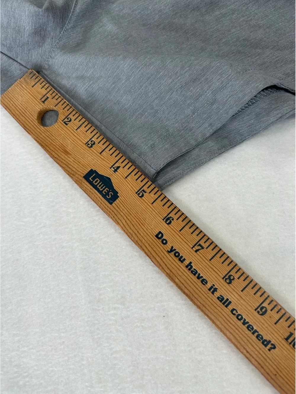 Adidas Gray Athletic Shorts with Black Waistband, Size Small‎